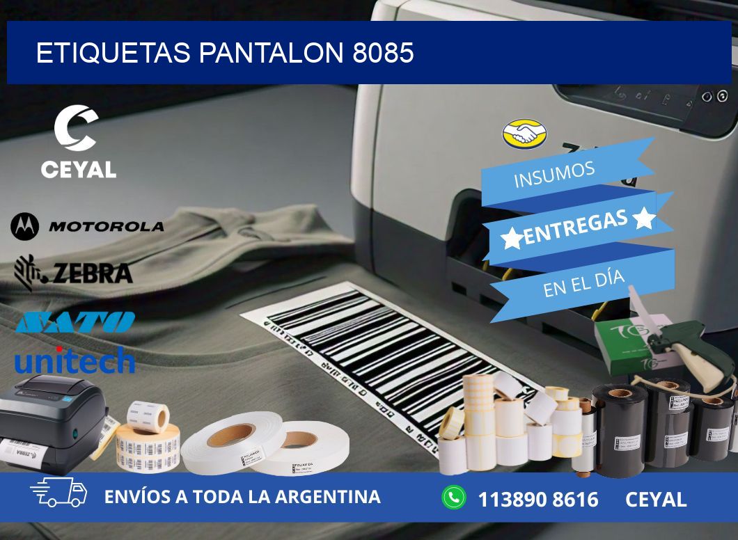 ETIQUETAS PANTALON 8085