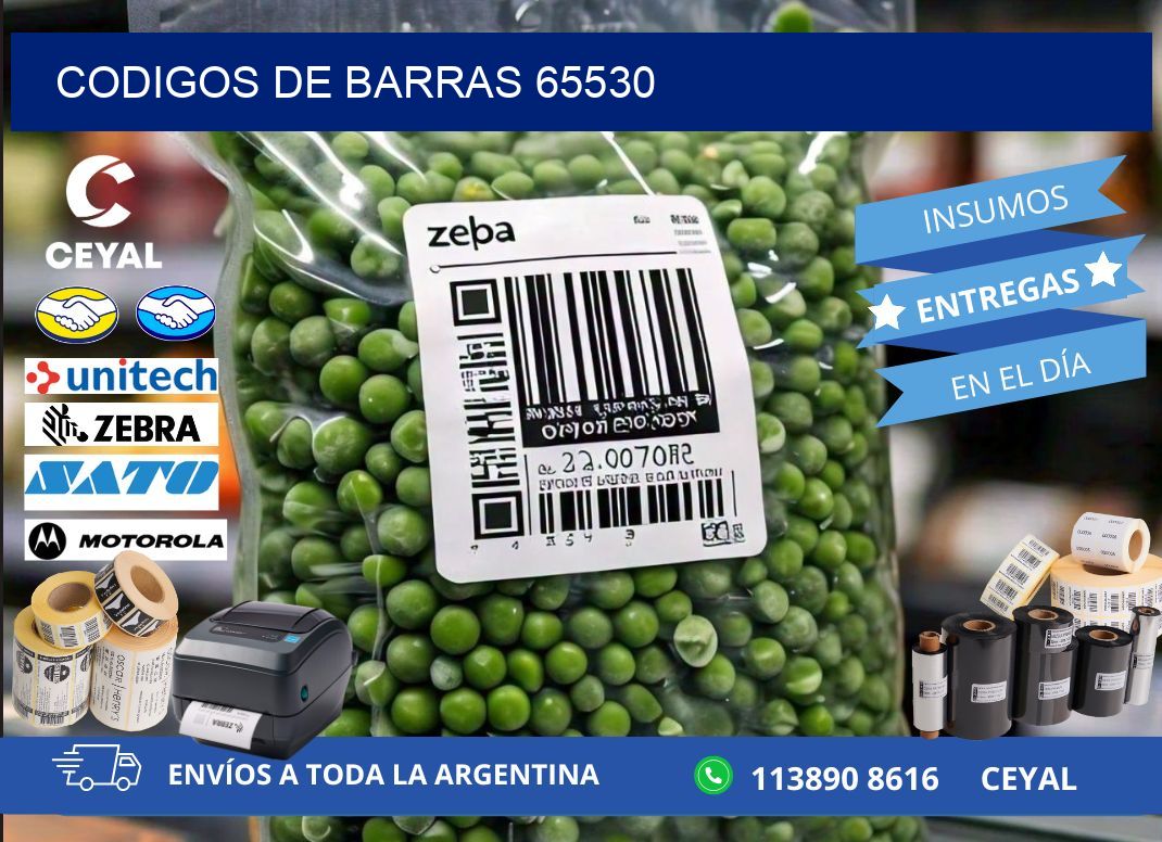 CODIGOS DE BARRAS 65530