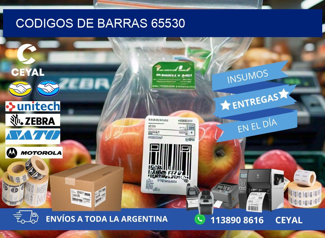 CODIGOS DE BARRAS 65530