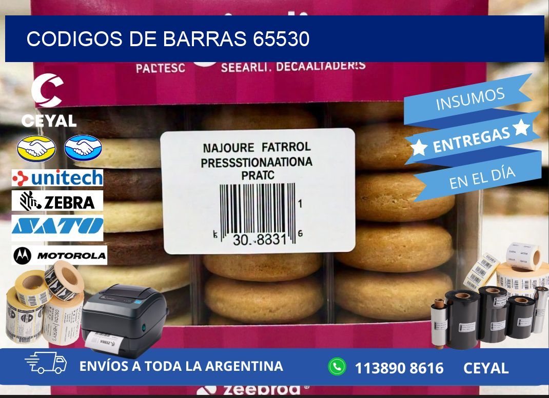 CODIGOS DE BARRAS 65530