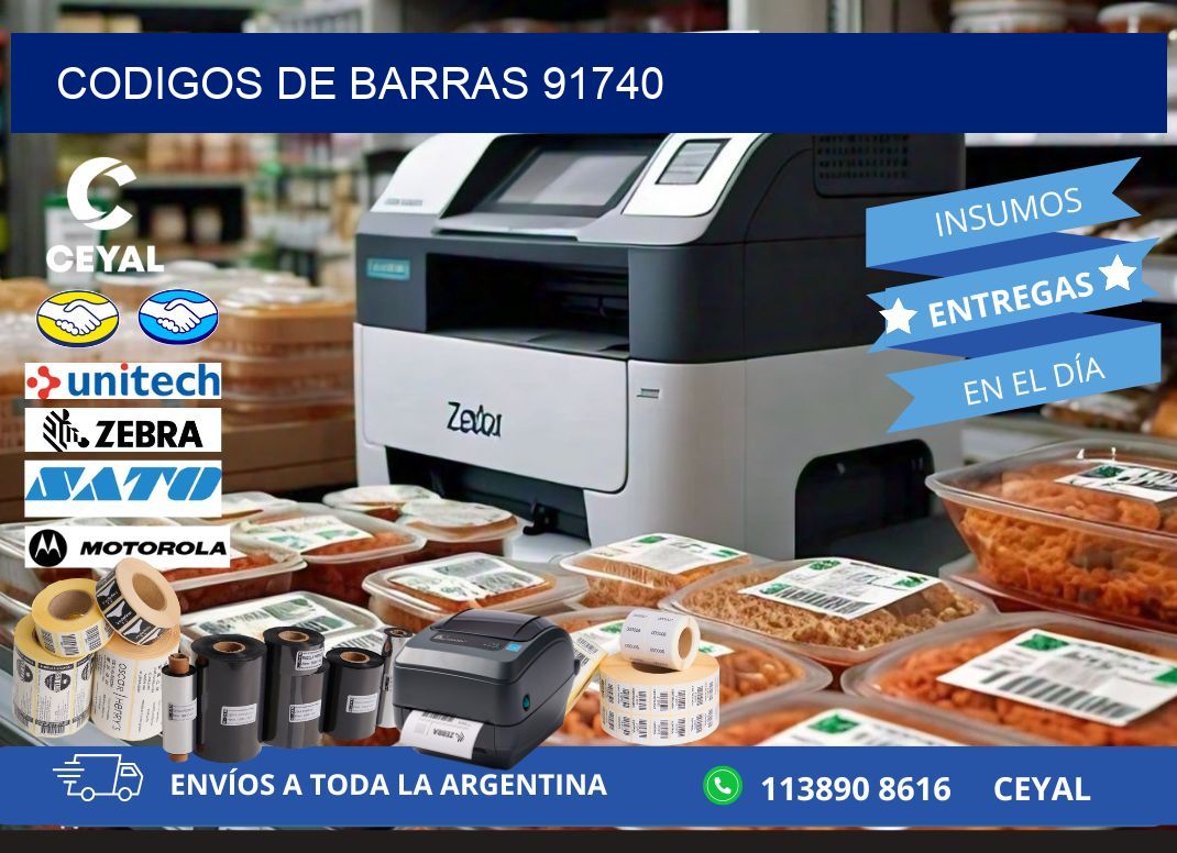 CODIGOS DE BARRAS 91740