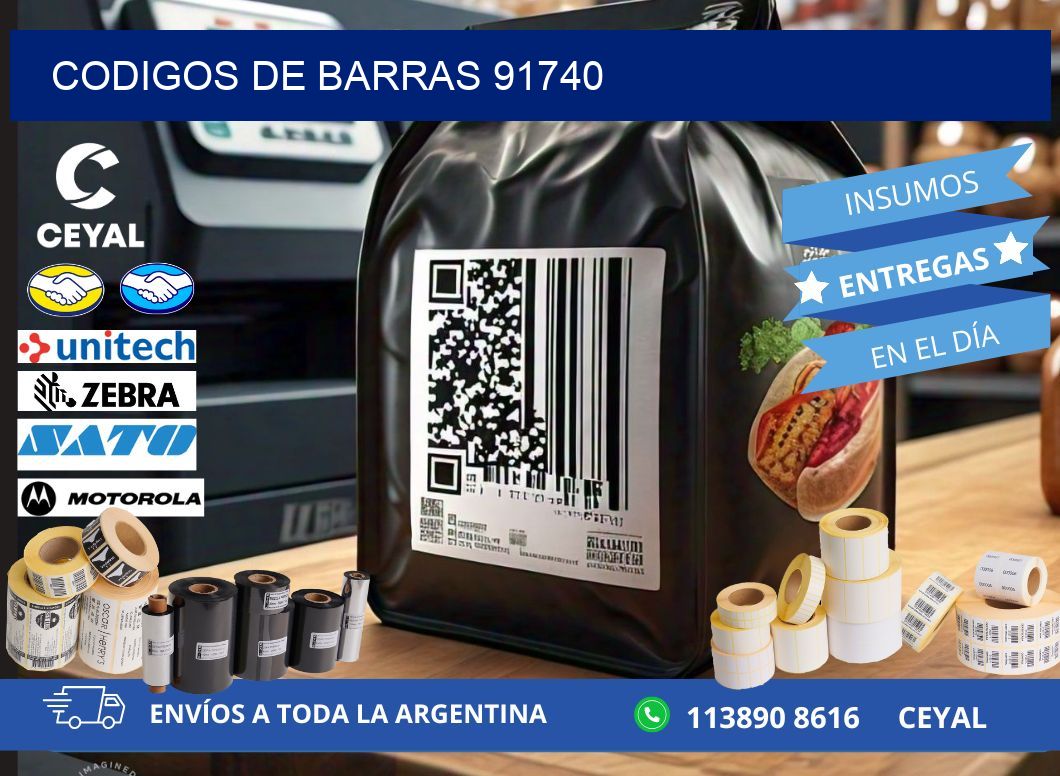 CODIGOS DE BARRAS 91740