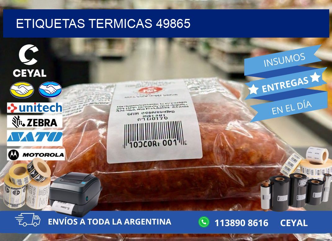 ETIQUETAS TERMICAS 49865