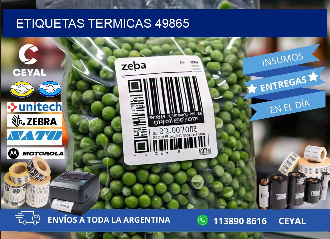 ETIQUETAS TERMICAS 49865
