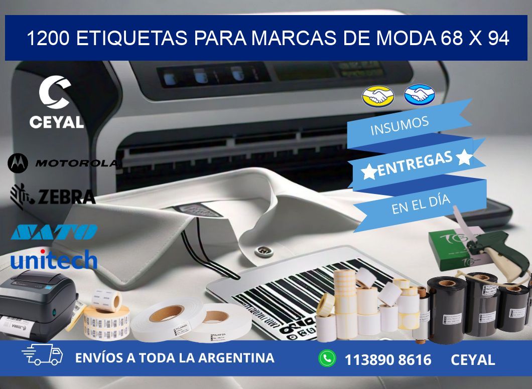1200 ETIQUETAS PARA MARCAS DE MODA 68 x 94