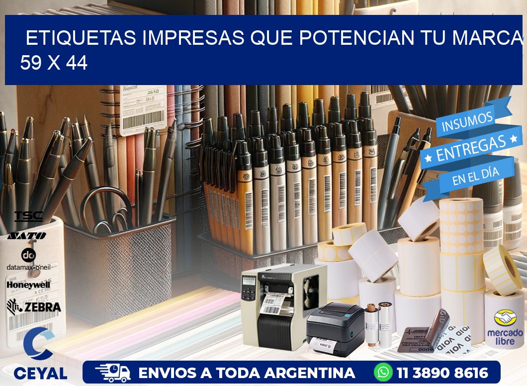 Etiquetas Impresas que Potencian tu Marca 59 x 44