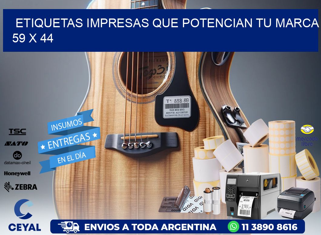 Etiquetas Impresas que Potencian tu Marca 59 x 44