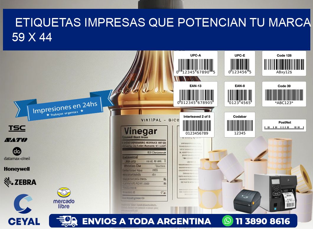 Etiquetas Impresas que Potencian tu Marca 59 x 44