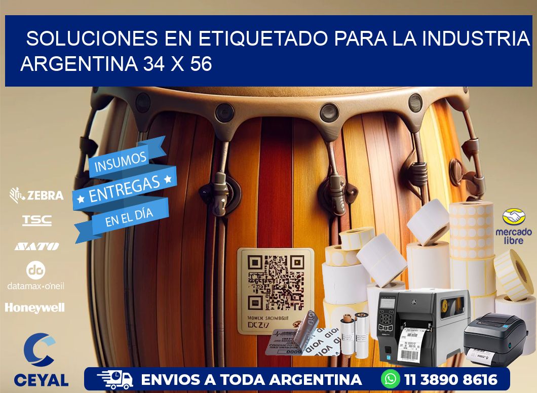 Soluciones en Etiquetado para la Industria Argentina 34 x 56