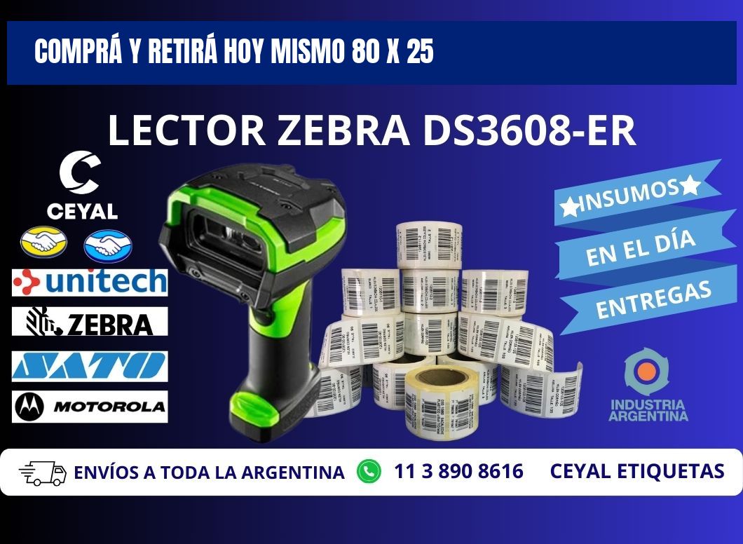 COMPRÁ Y RETIRÁ HOY MISMO 80 x 25