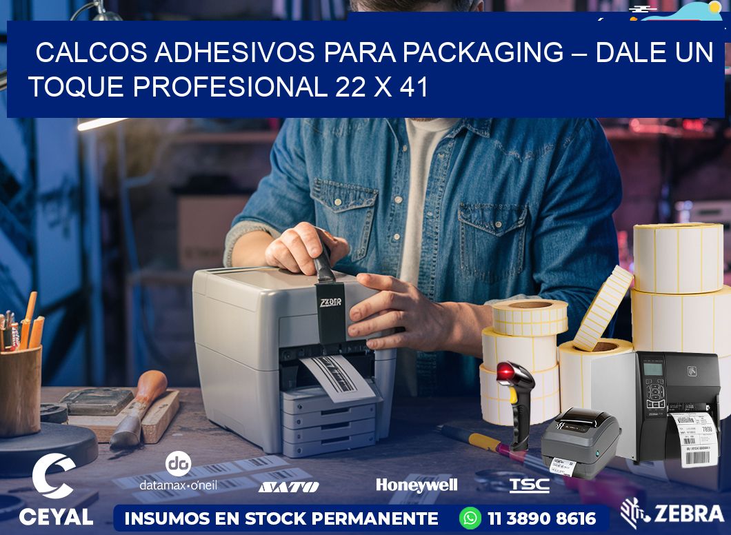 Calcos Adhesivos para Packaging – Dale un Toque Profesional 22 x 41