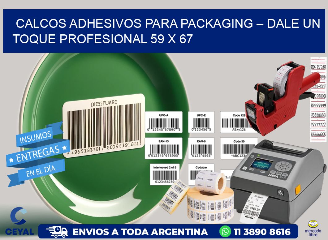 Calcos Adhesivos para Packaging – Dale un Toque Profesional 59 x 67