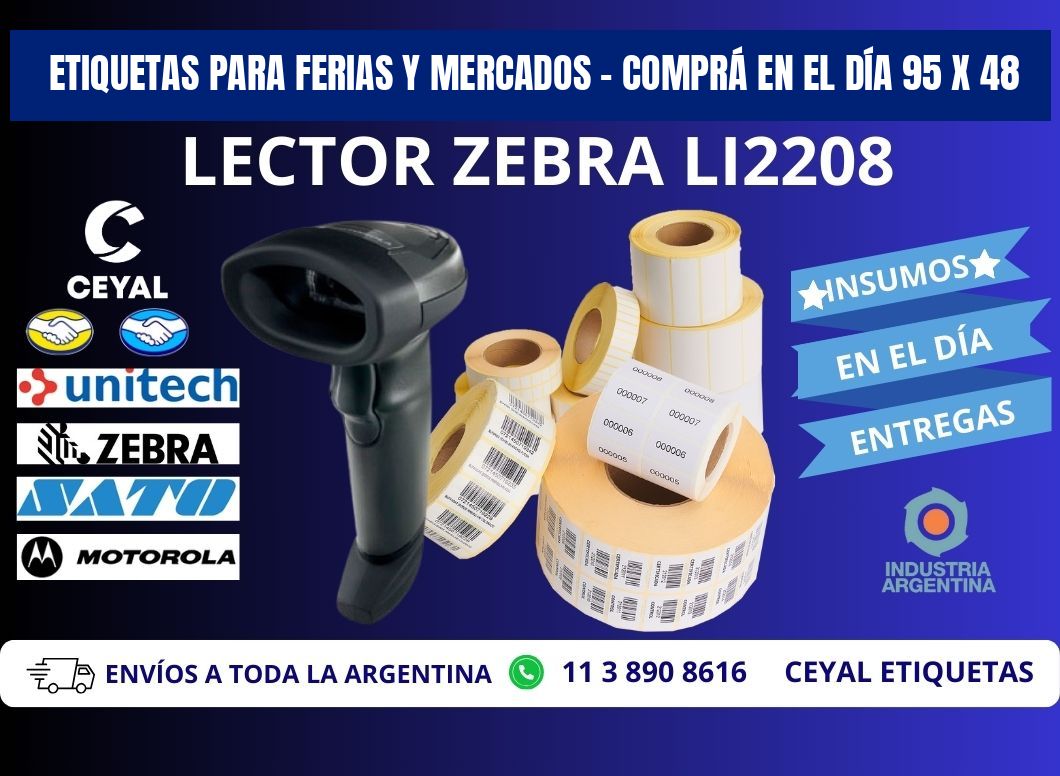 ETIQUETAS PARA FERIAS Y MERCADOS – COMPRÁ EN EL DÍA 95 x 48