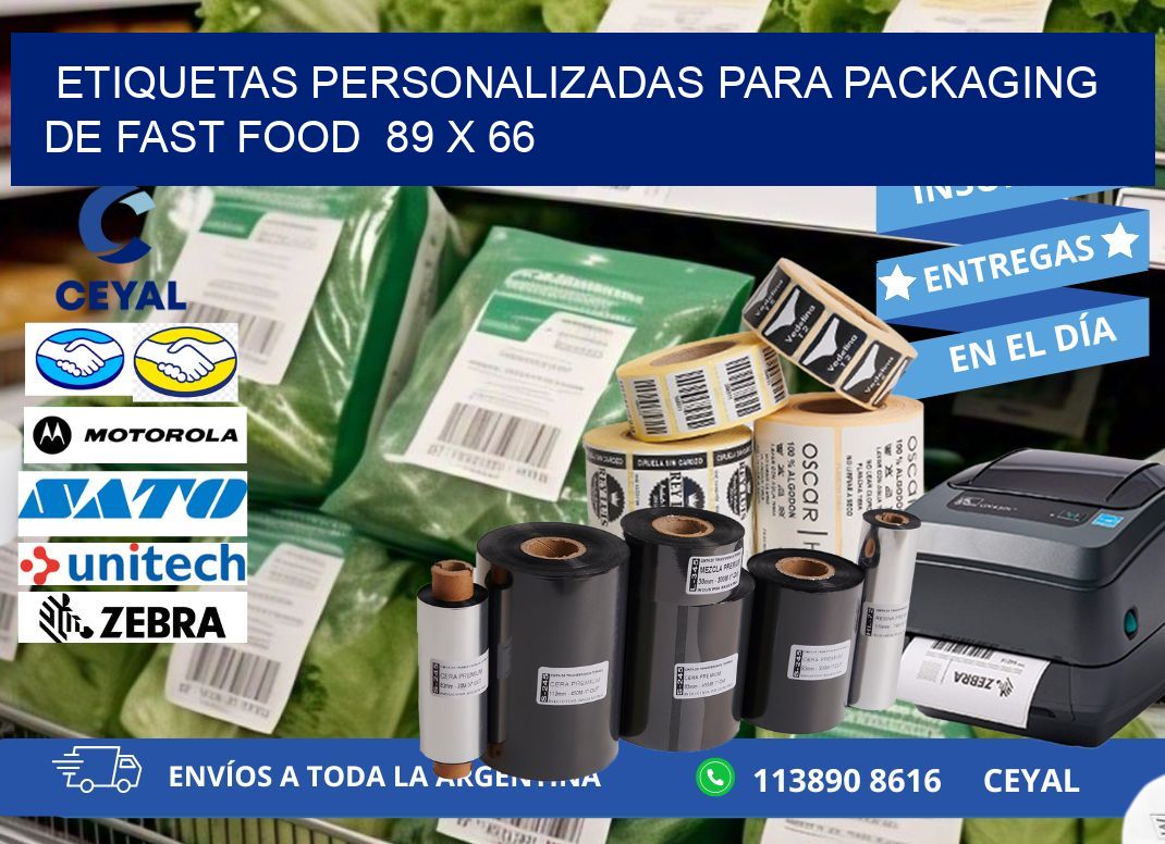 ETIQUETAS PERSONALIZADAS PARA PACKAGING DE FAST FOOD 89 x 66