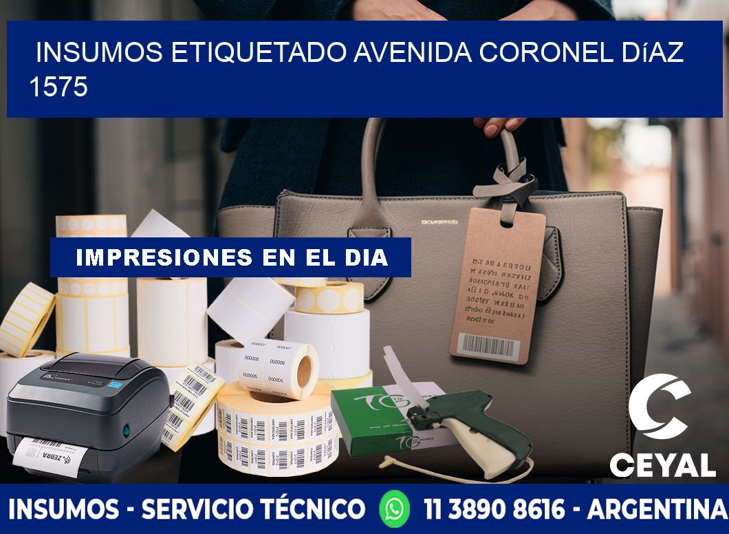 INSUMOS ETIQUETADO Avenida Coronel Díaz 1575