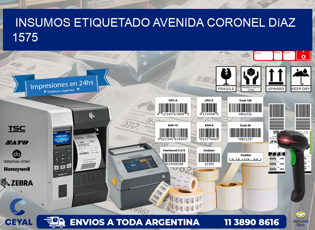 INSUMOS ETIQUETADO Avenida Coronel Díaz 1575