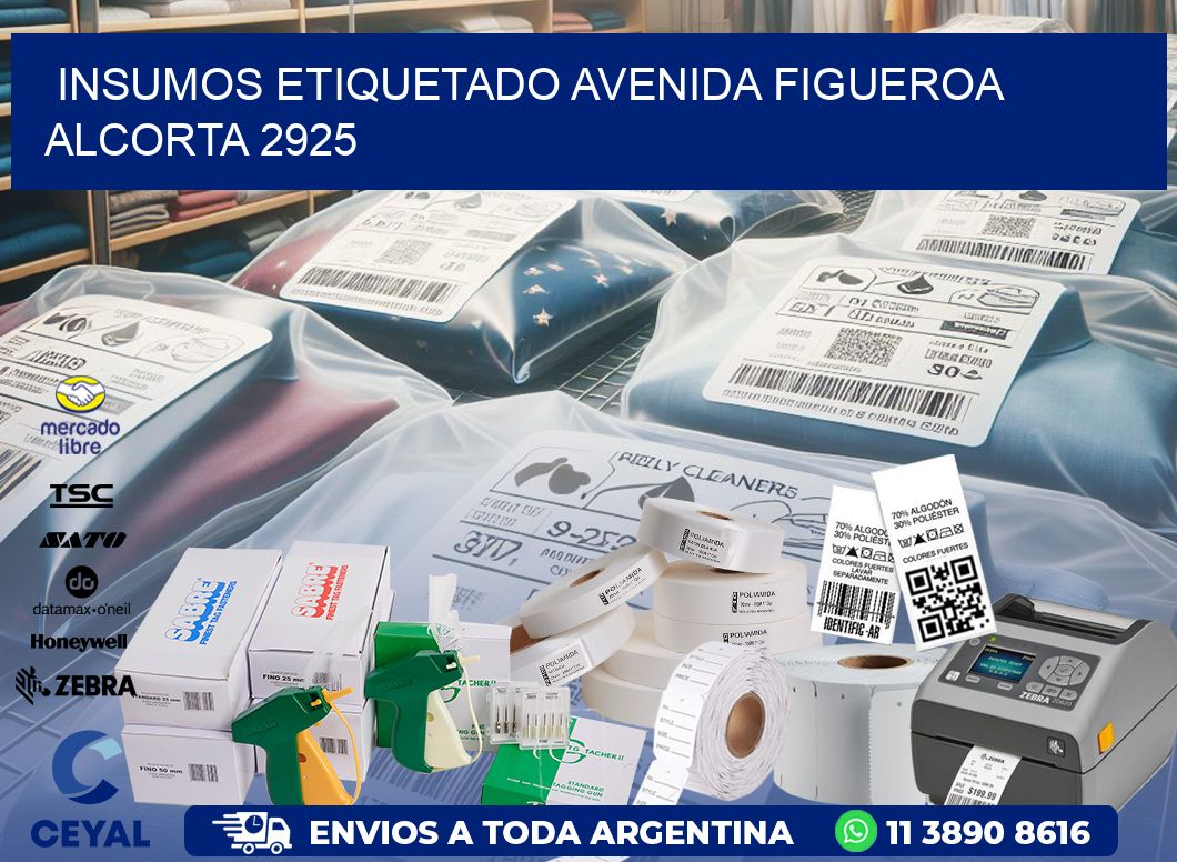 INSUMOS ETIQUETADO Avenida Figueroa Alcorta 2925