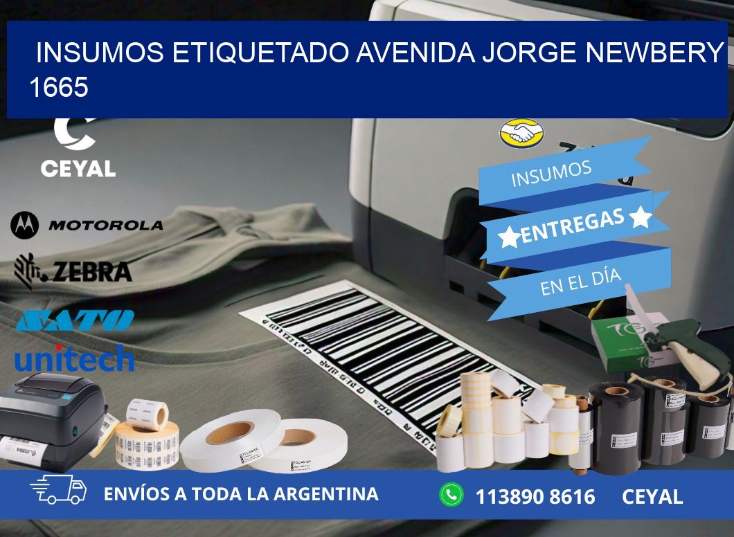 INSUMOS ETIQUETADO Avenida Jorge Newbery 1665