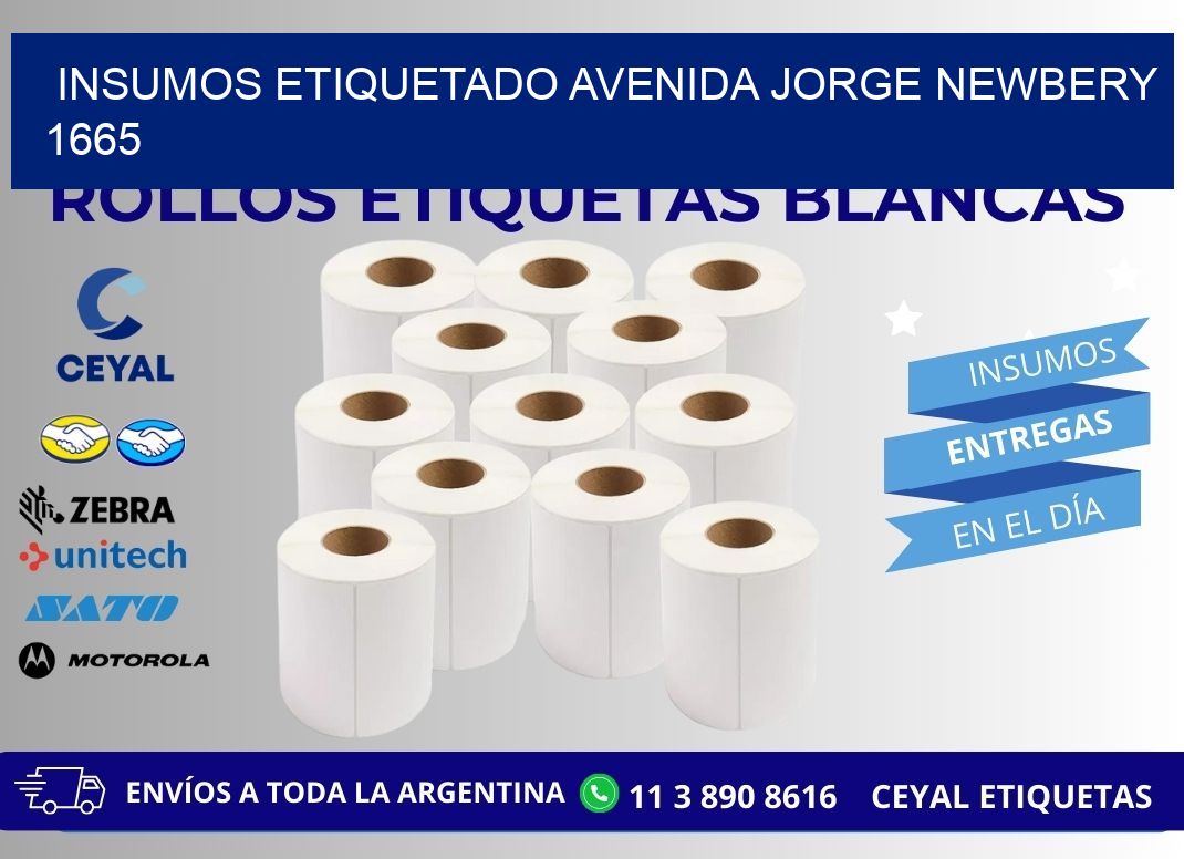 INSUMOS ETIQUETADO Avenida Jorge Newbery 1665