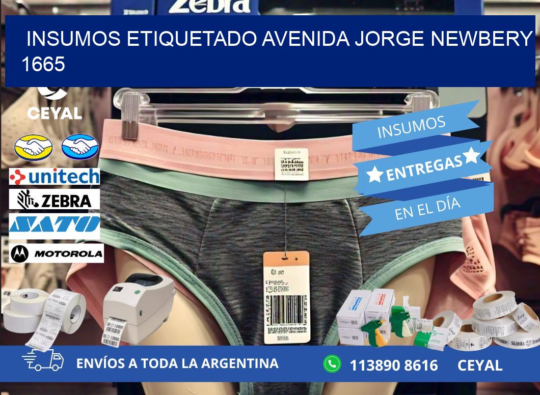 INSUMOS ETIQUETADO Avenida Jorge Newbery 1665