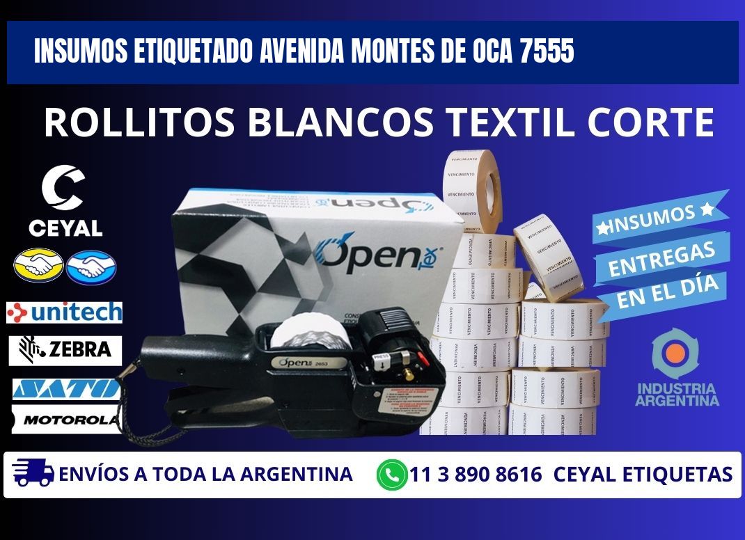 INSUMOS ETIQUETADO Avenida Montes de Oca 7555