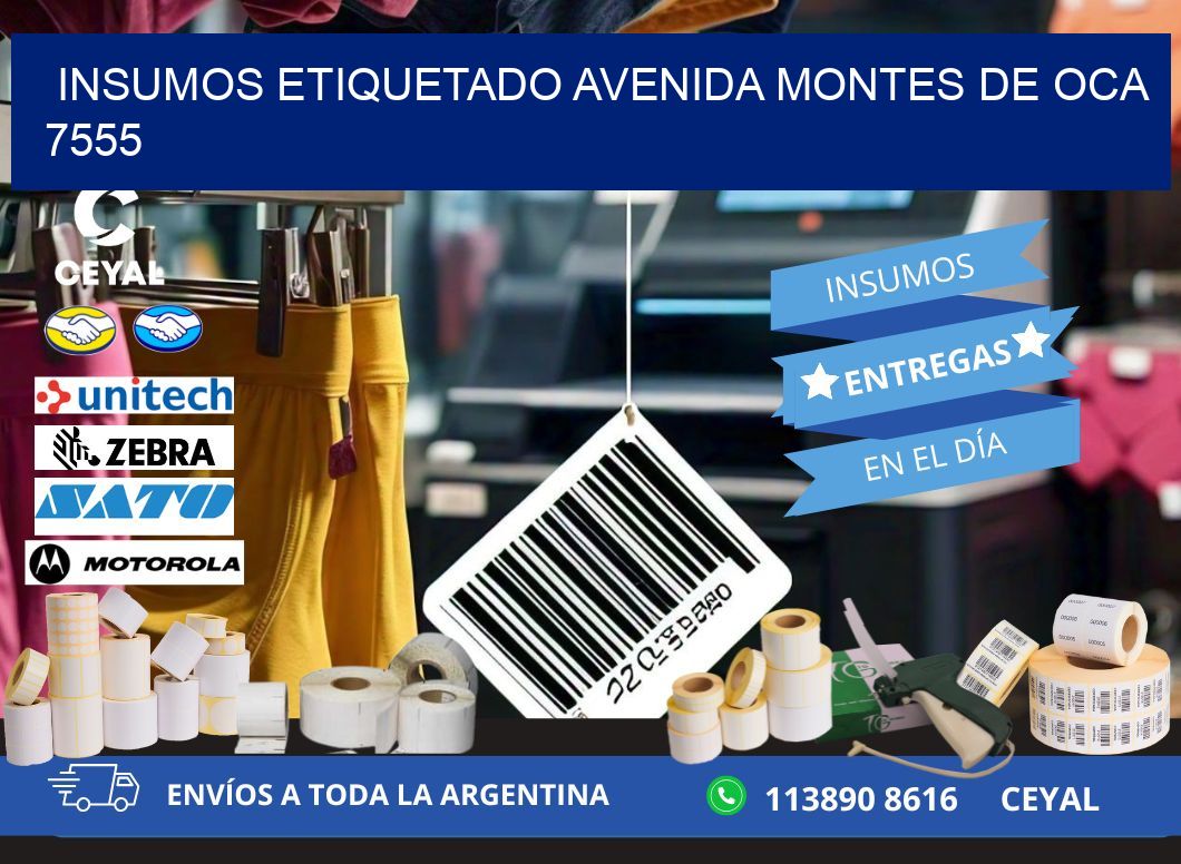 INSUMOS ETIQUETADO Avenida Montes de Oca 7555