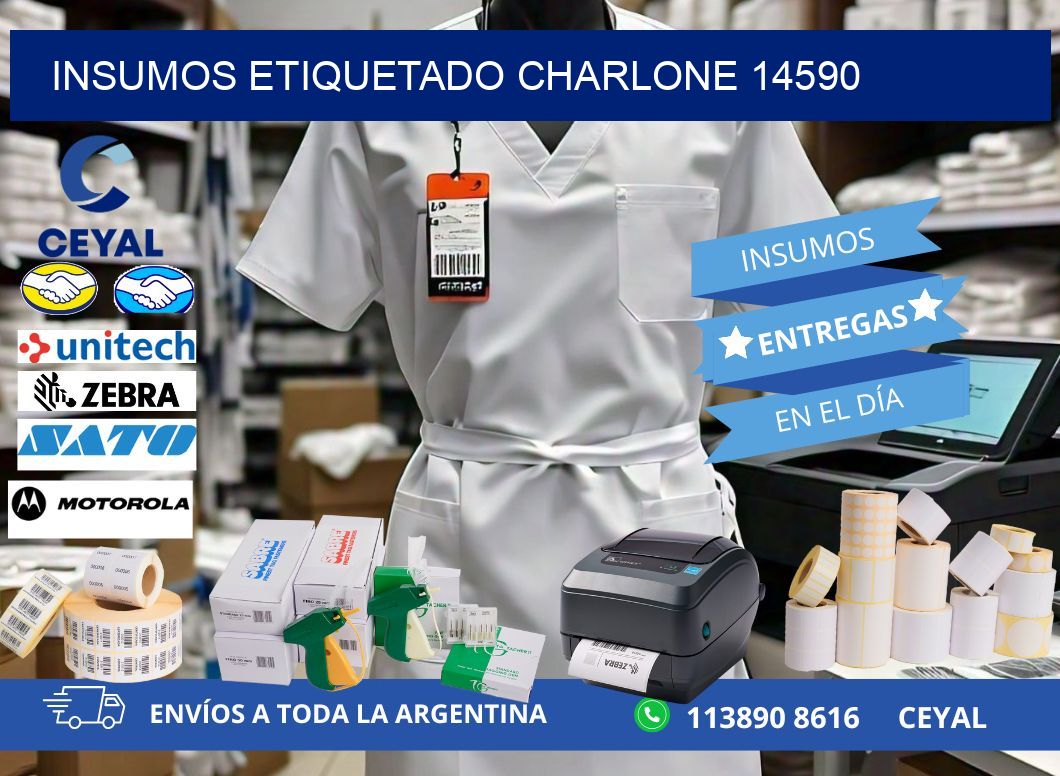 INSUMOS ETIQUETADO Charlone 14590