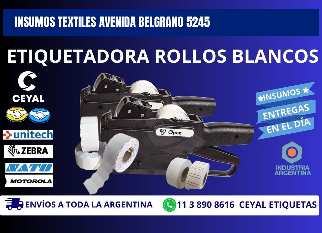 INSUMOS TEXTILES AVENIDA BELGRANO 5245
