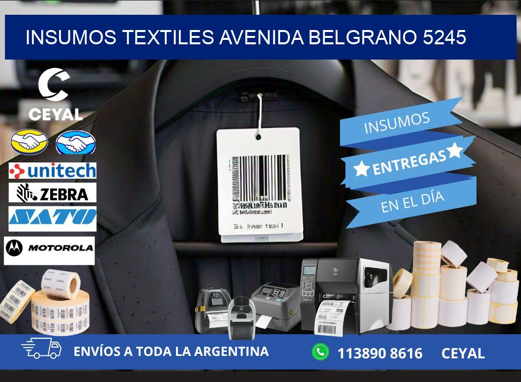 INSUMOS TEXTILES AVENIDA BELGRANO 5245