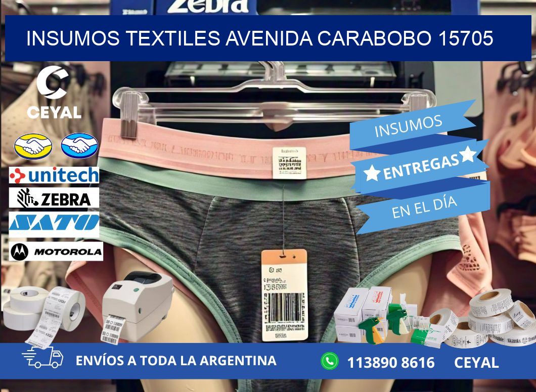INSUMOS TEXTILES AVENIDA CARABOBO 15705