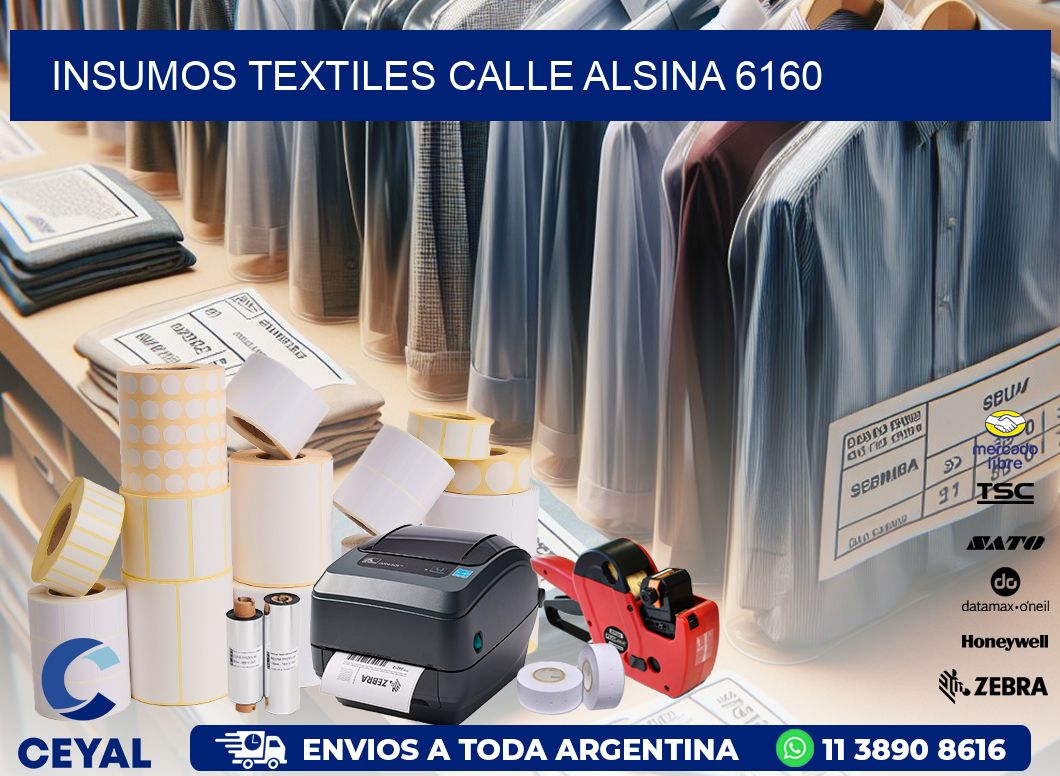 INSUMOS TEXTILES CALLE ALSINA 6160