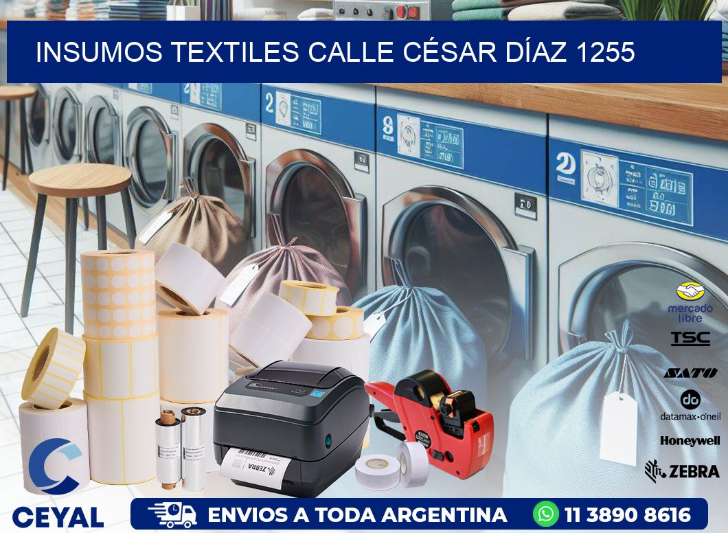 INSUMOS TEXTILES CALLE CÉSAR DÍAZ 1255