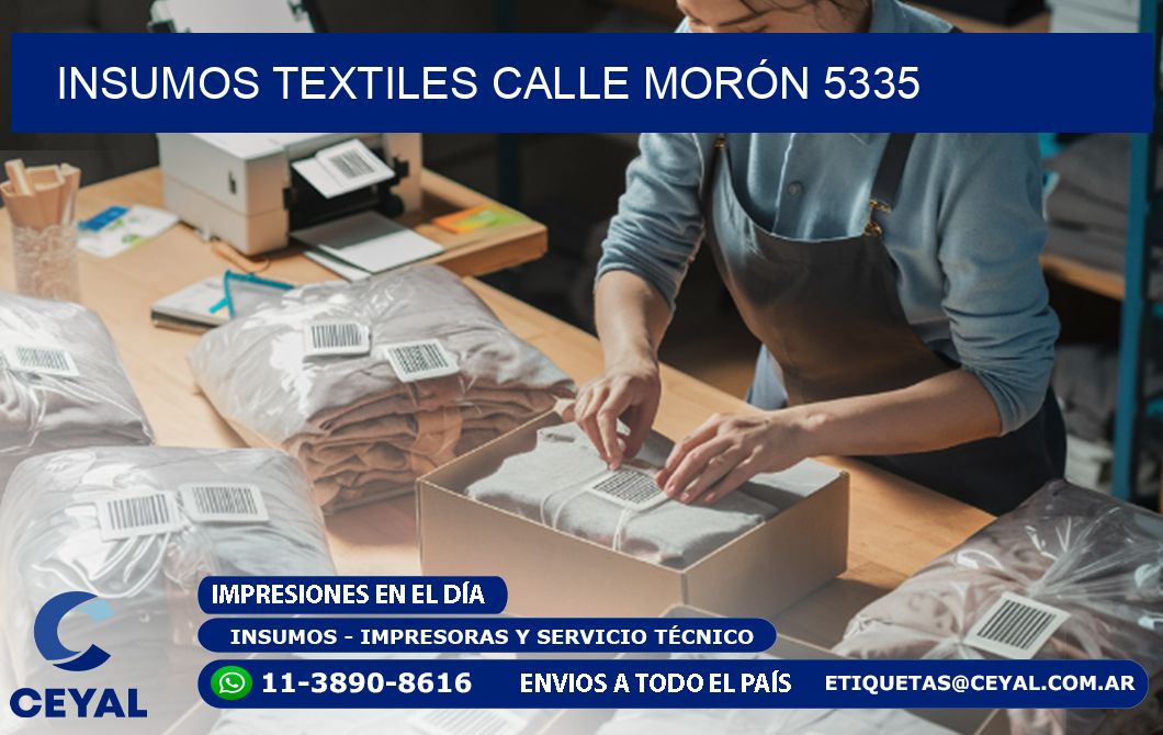 INSUMOS TEXTILES CALLE MORÓN 5335