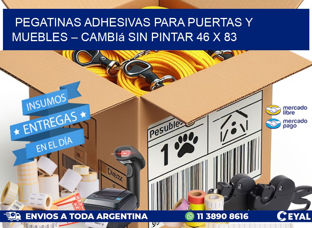 Pegatinas Adhesivas para Puertas y Muebles – Cambiá sin Pintar 46 x 83