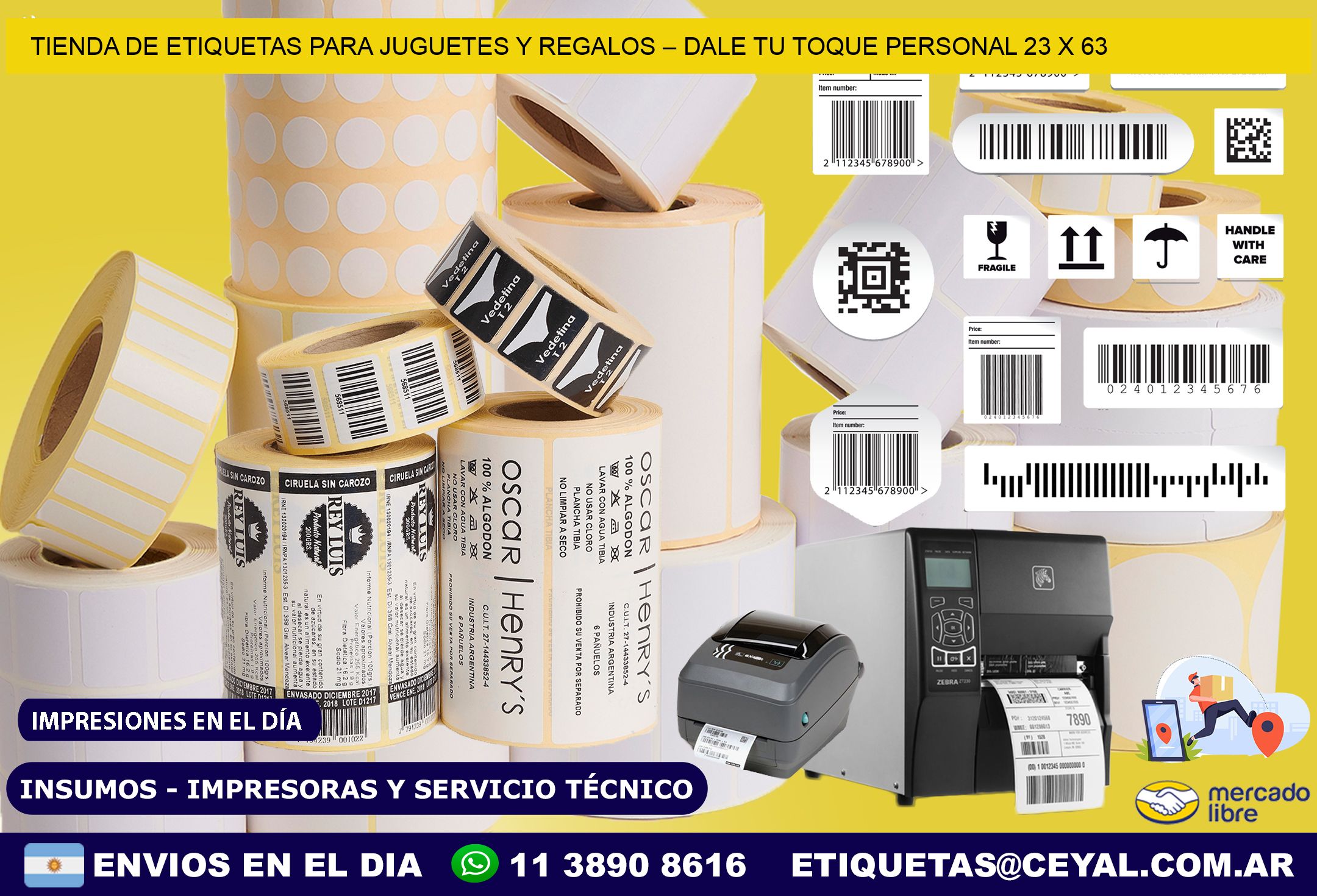 Tienda de Etiquetas para Juguetes y Regalos – Dale Tu Toque Personal 23 x 63