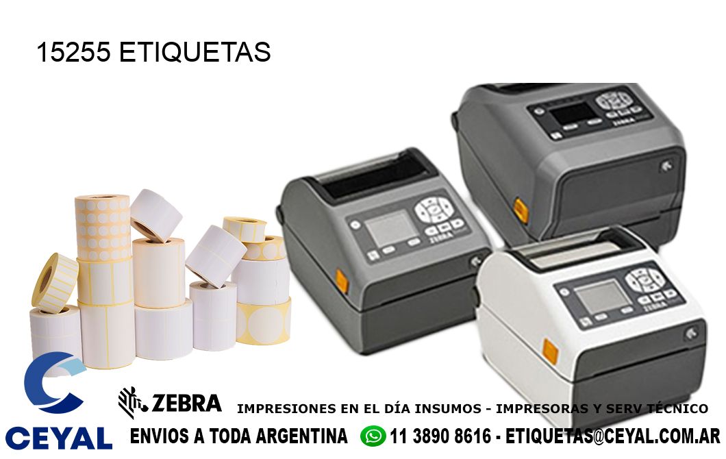 15255 ETIQUETAS