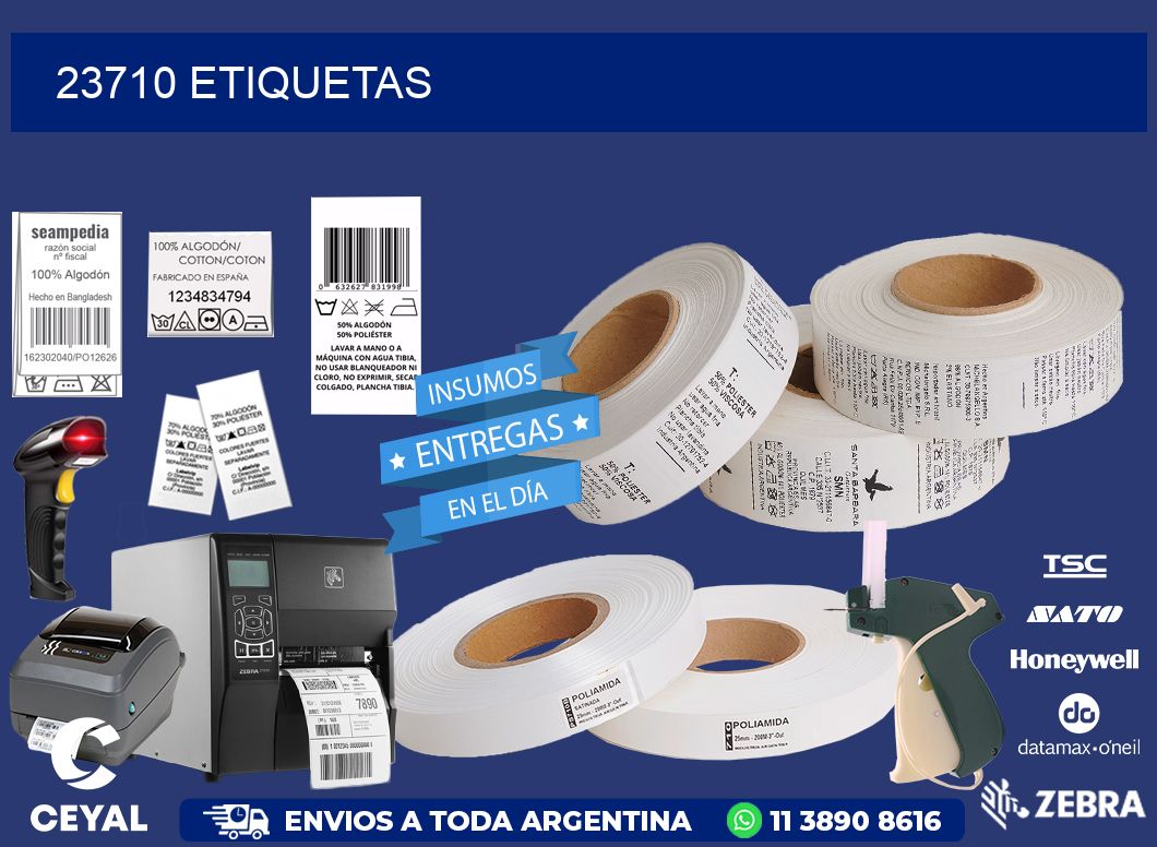 23710 ETIQUETAS