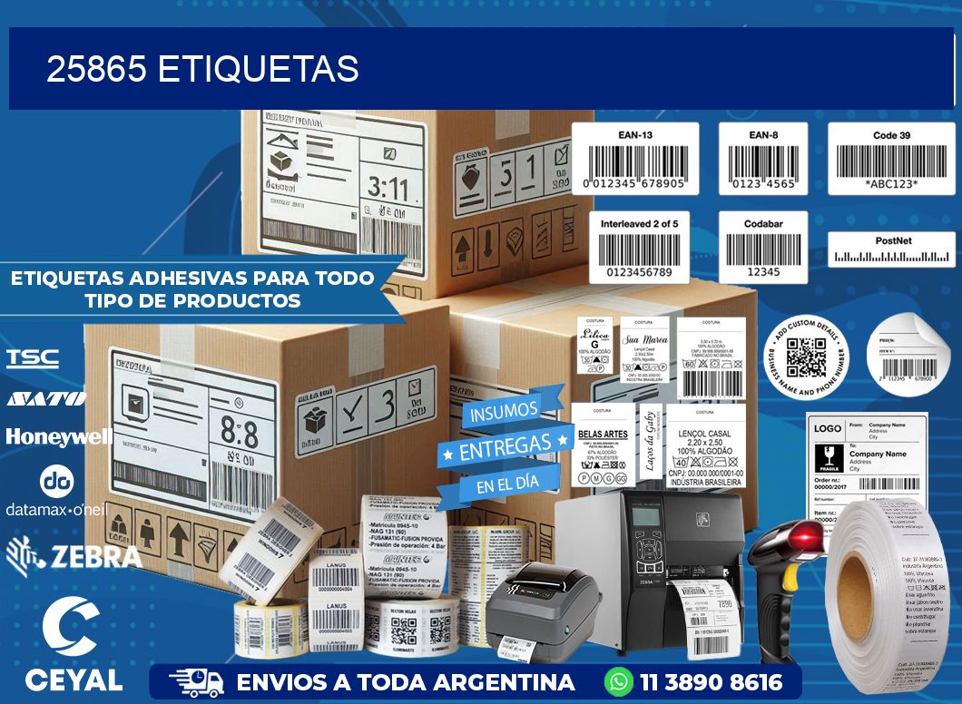 25865 ETIQUETAS