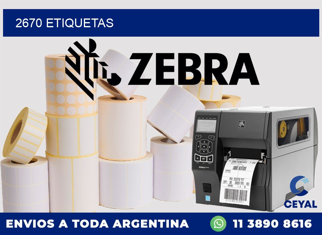 2670 ETIQUETAS
