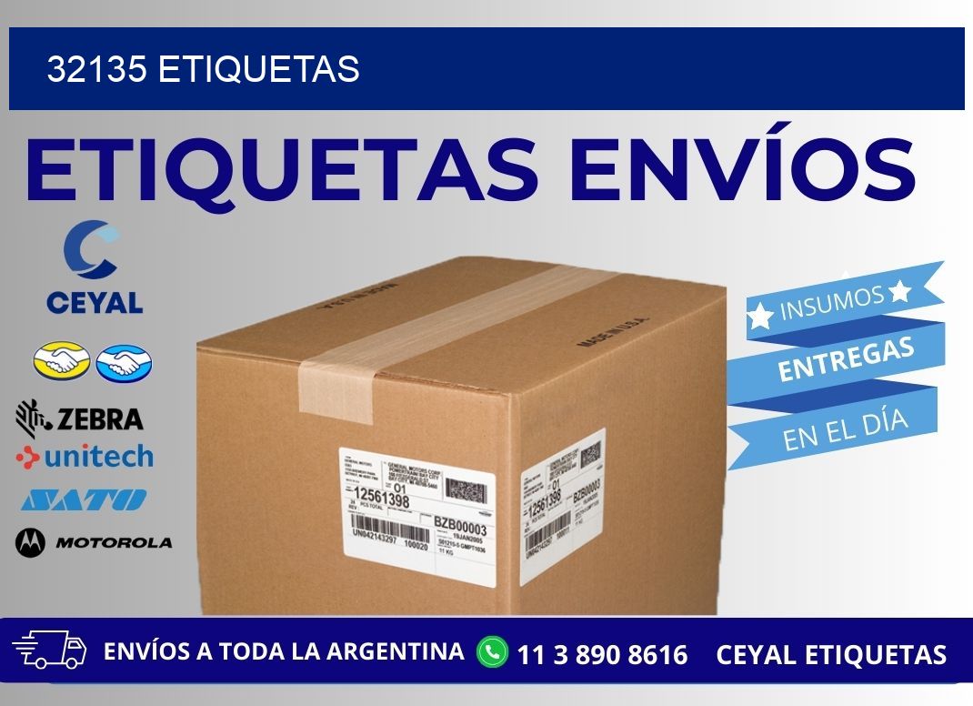 32135 ETIQUETAS