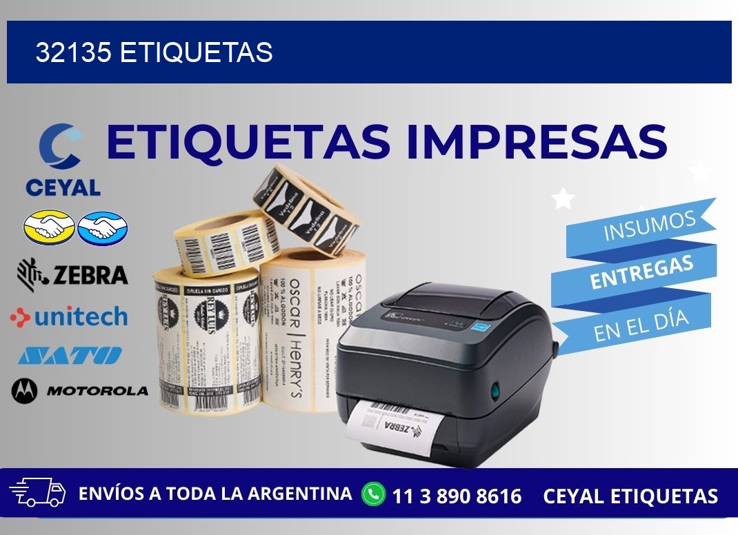 32135 ETIQUETAS