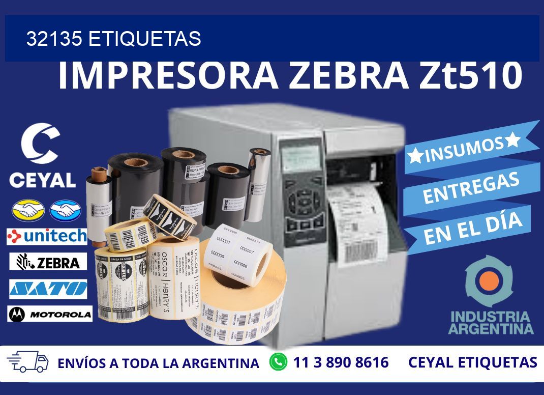 32135 ETIQUETAS