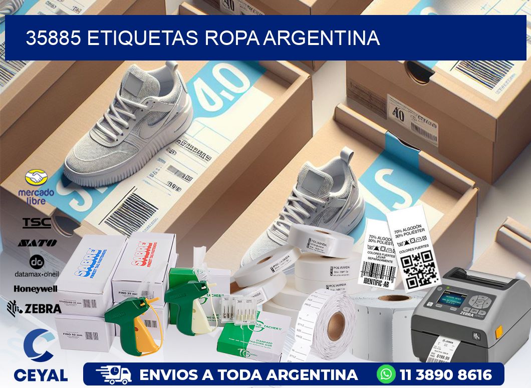 35885 ETIQUETAS ROPA ARGENTINA