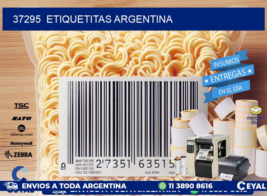 37295 Etiquetitas Argentina