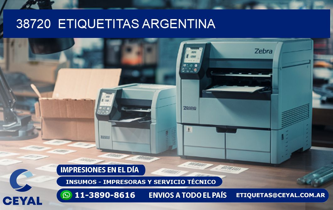 38720 Etiquetitas Argentina