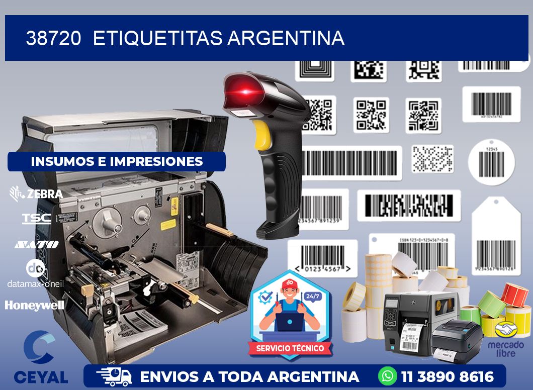 38720 Etiquetitas Argentina