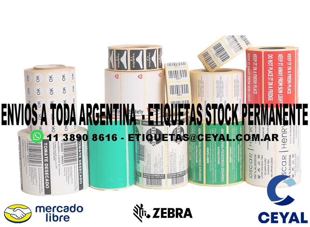 39930 ETIQUETAS BOLSAS ARGENTINA