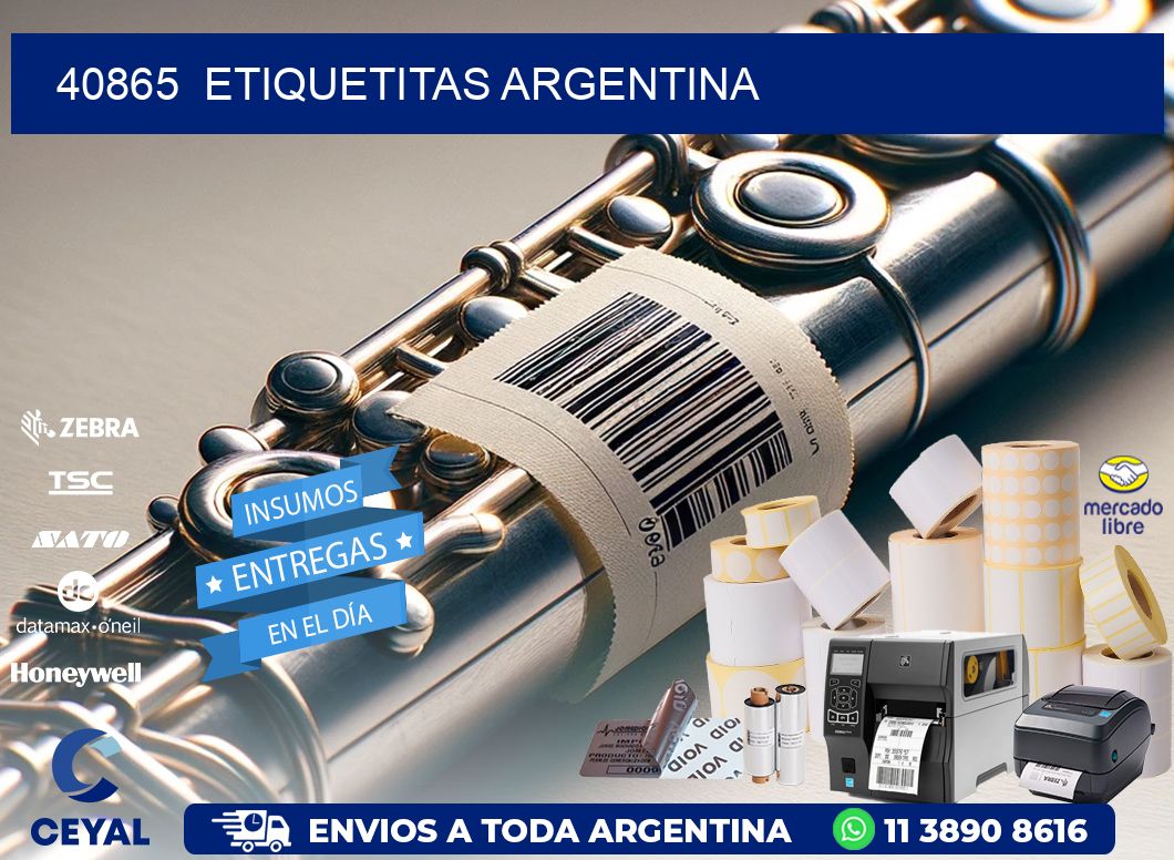 40865 Etiquetitas Argentina