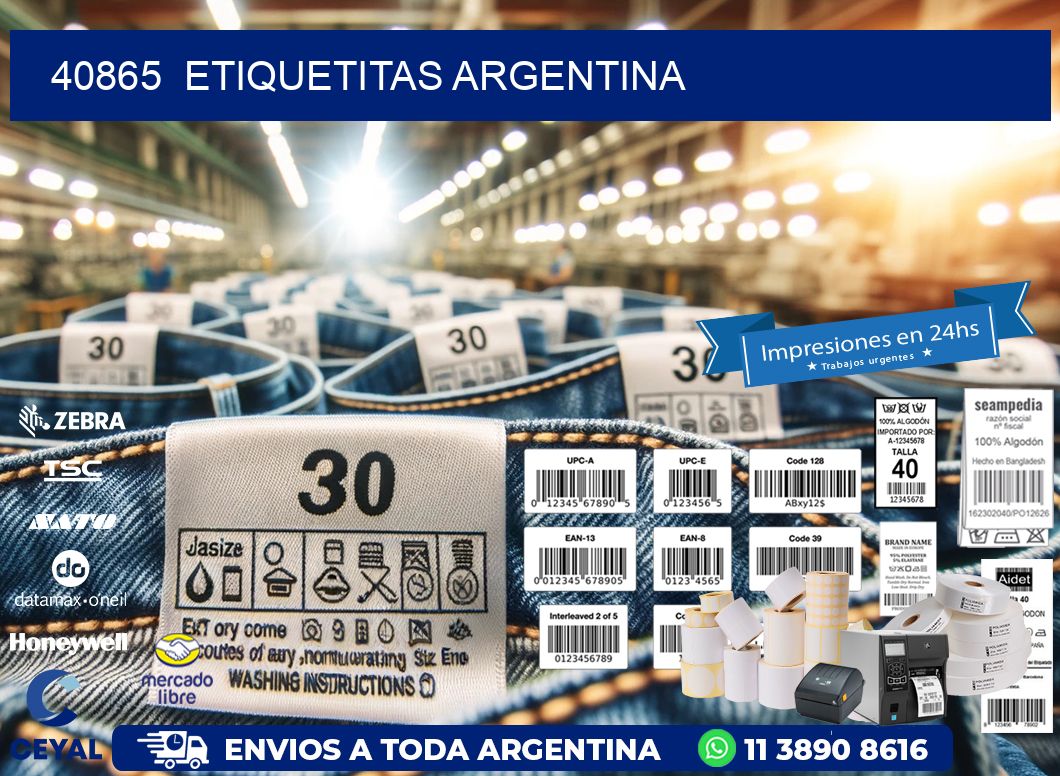 40865 Etiquetitas Argentina