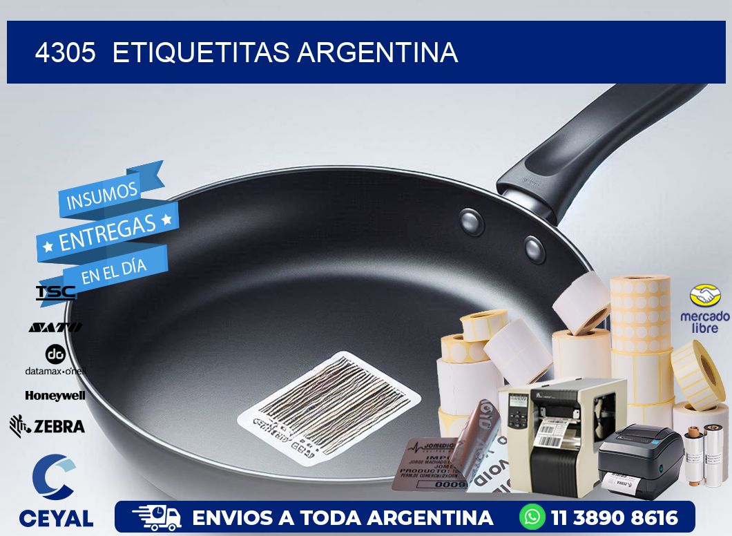 4305 Etiquetitas Argentina